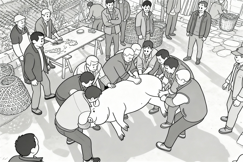 “呆呆殺豬宴”的走紅是偶然，也是必然！